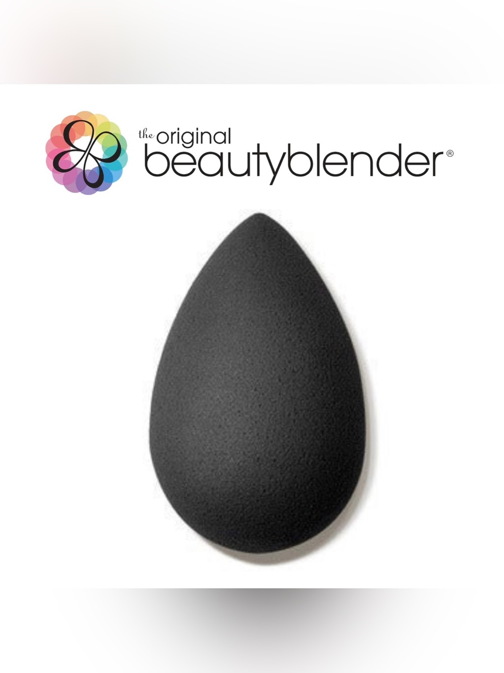 Beautyblender pro Black Sponge Authentic – no retail packaging